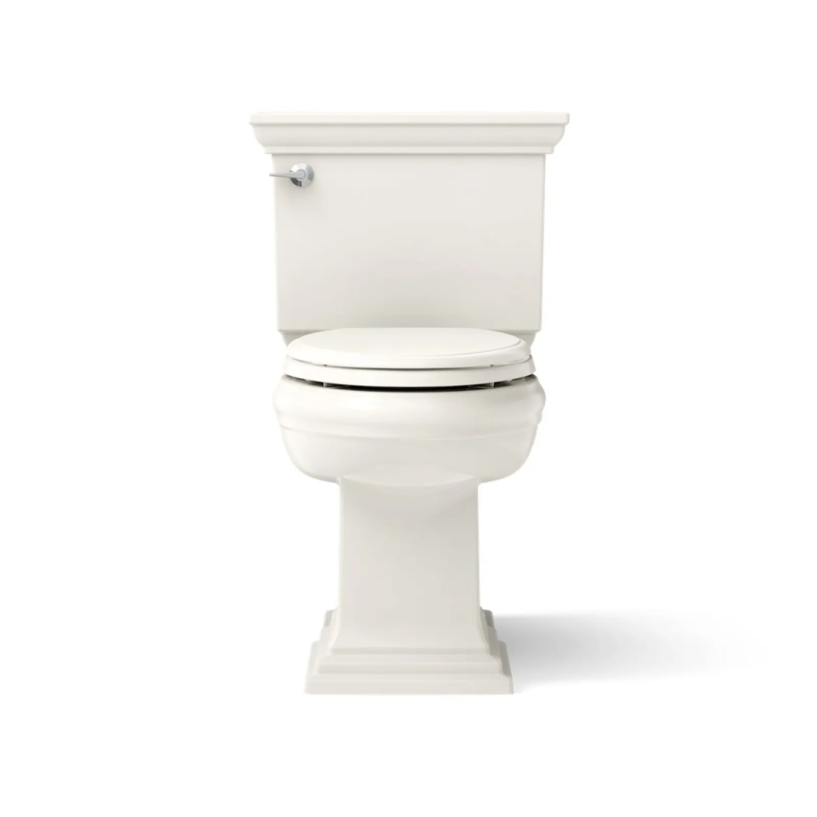 ContinuousClean ST two-piece elongated toilet with concealed trapway, 1.28 gpf^Kohler Outlet