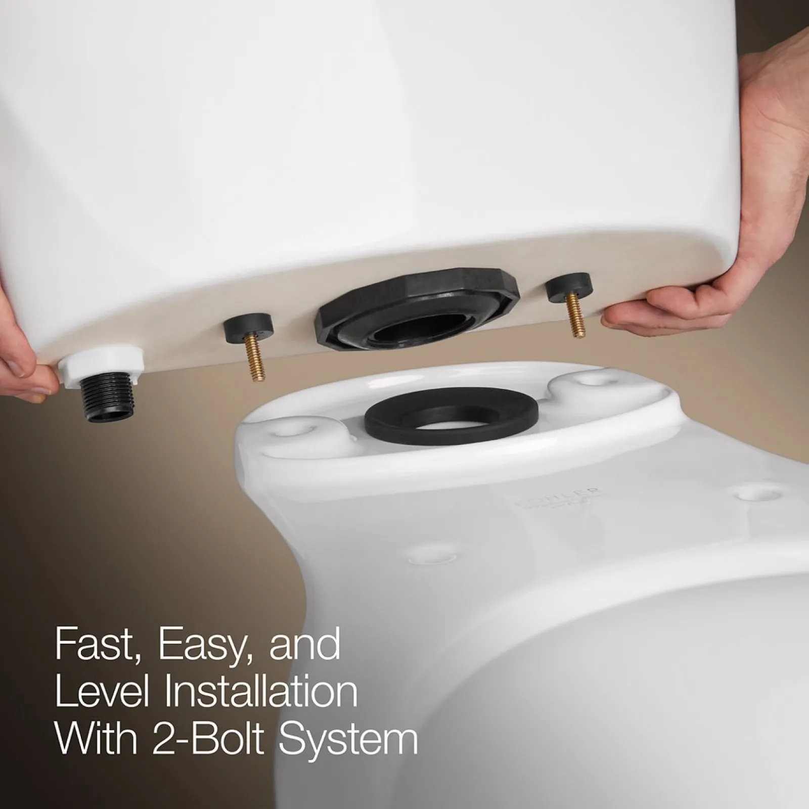 ContinuousClean ST two-piece elongated toilet, 1.28 gpf^Kohler Clearance