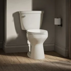 ContinuousClean ST two-piece round-front toilet, 1.28 gpf^Kohler Clearance