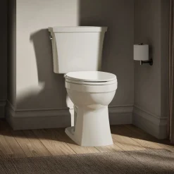 ContinuousClean ST two-piece elongated toilet, 1.28 gpf^Kohler New