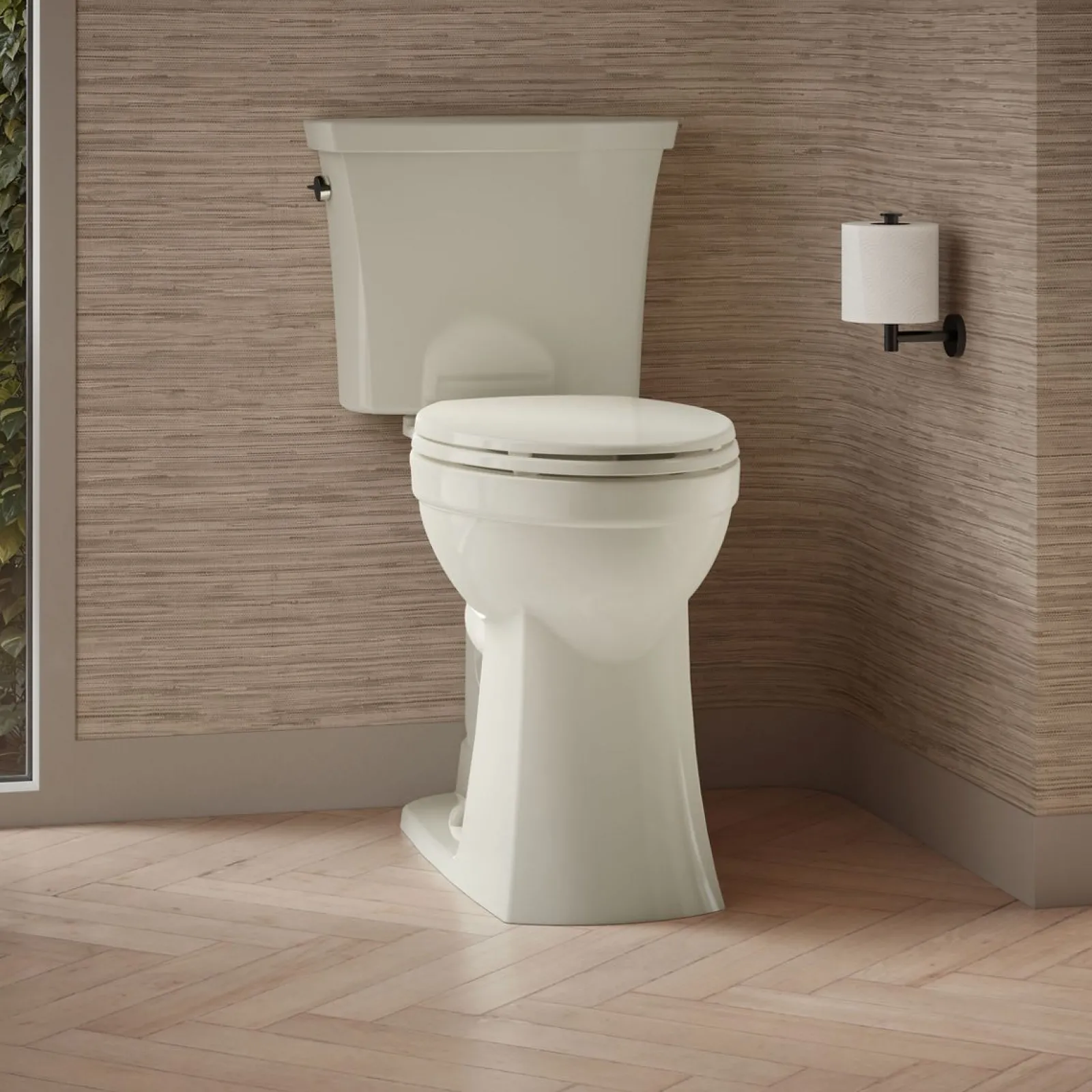 ContinuousClean tall two-piece elongated toilet, 1.28 gpf^Kohler Hot