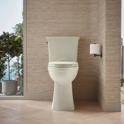 ContinuousClean tall two-piece elongated toilet, 1.28 gpf^Kohler Hot