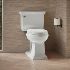 ContinuousClean two-piece elongated toilet, 1.28 gpf^Kohler Online