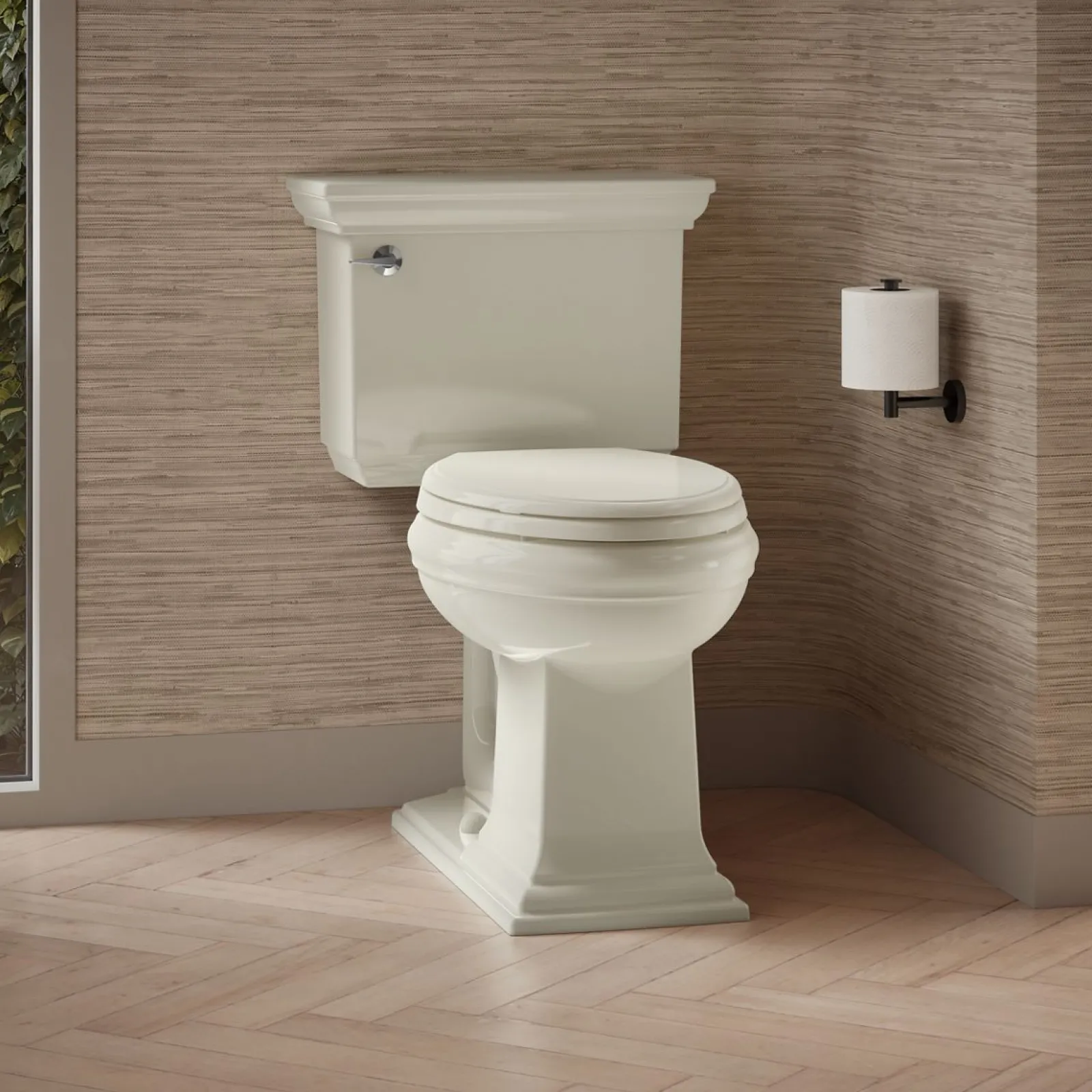 ContinuousClean two-piece elongated toilet, 1.28 gpf^Kohler Online