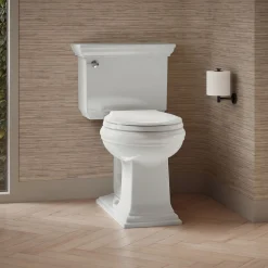 ContinuousClean two-piece round-front toilet, 1.28 gpf^Kohler Sale