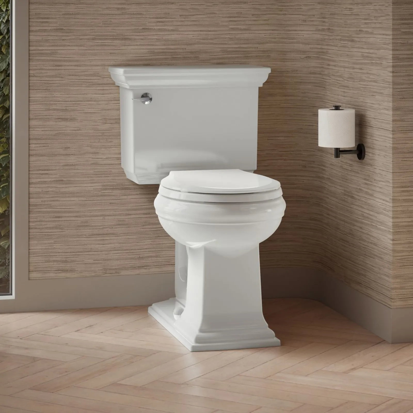 ContinuousClean two-piece round-front toilet, 1.28 gpf^Kohler Sale