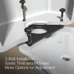 ContinuousClean two-piece round-front toilet, 1.28 gpf^Kohler Sale