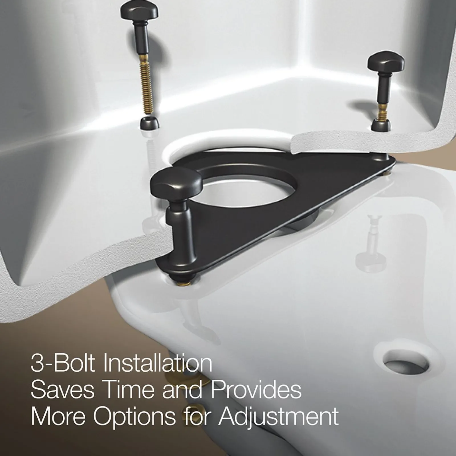 ContinuousClean two-piece round-front toilet, 1.28 gpf^Kohler Sale