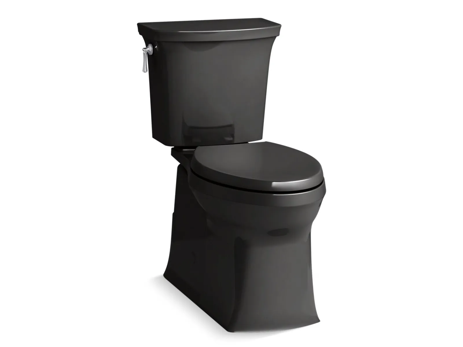 ContinuousClean XT two-piece elongated toilet with skirted trapway, 1.28 gpf^Kohler Online