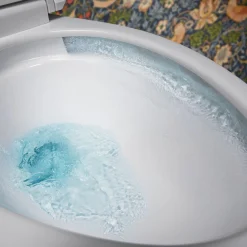 ContinuousClean XT two-piece elongated toilet with skirted trapway, 1.28 gpf^Kohler Online