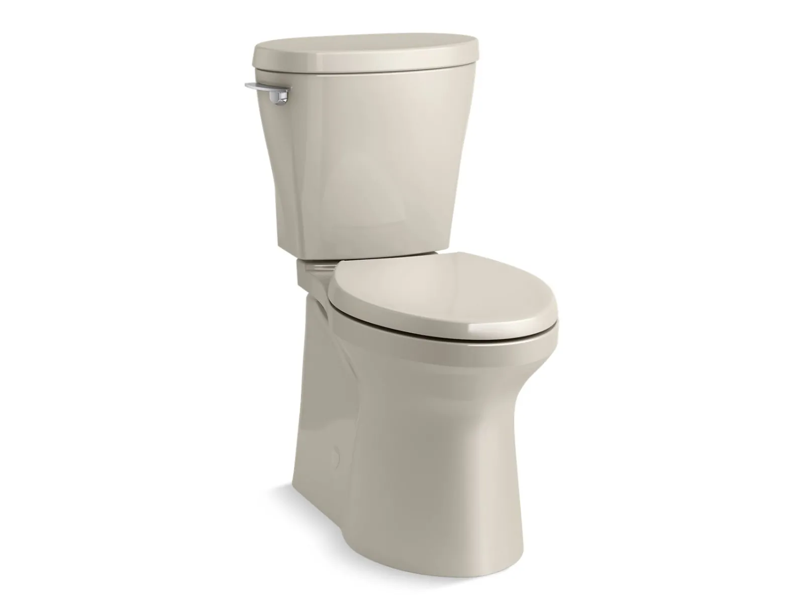ContinuousClean XT two-piece elongated toilet with skirted trapway, 1.28 gpf^Kohler Outlet