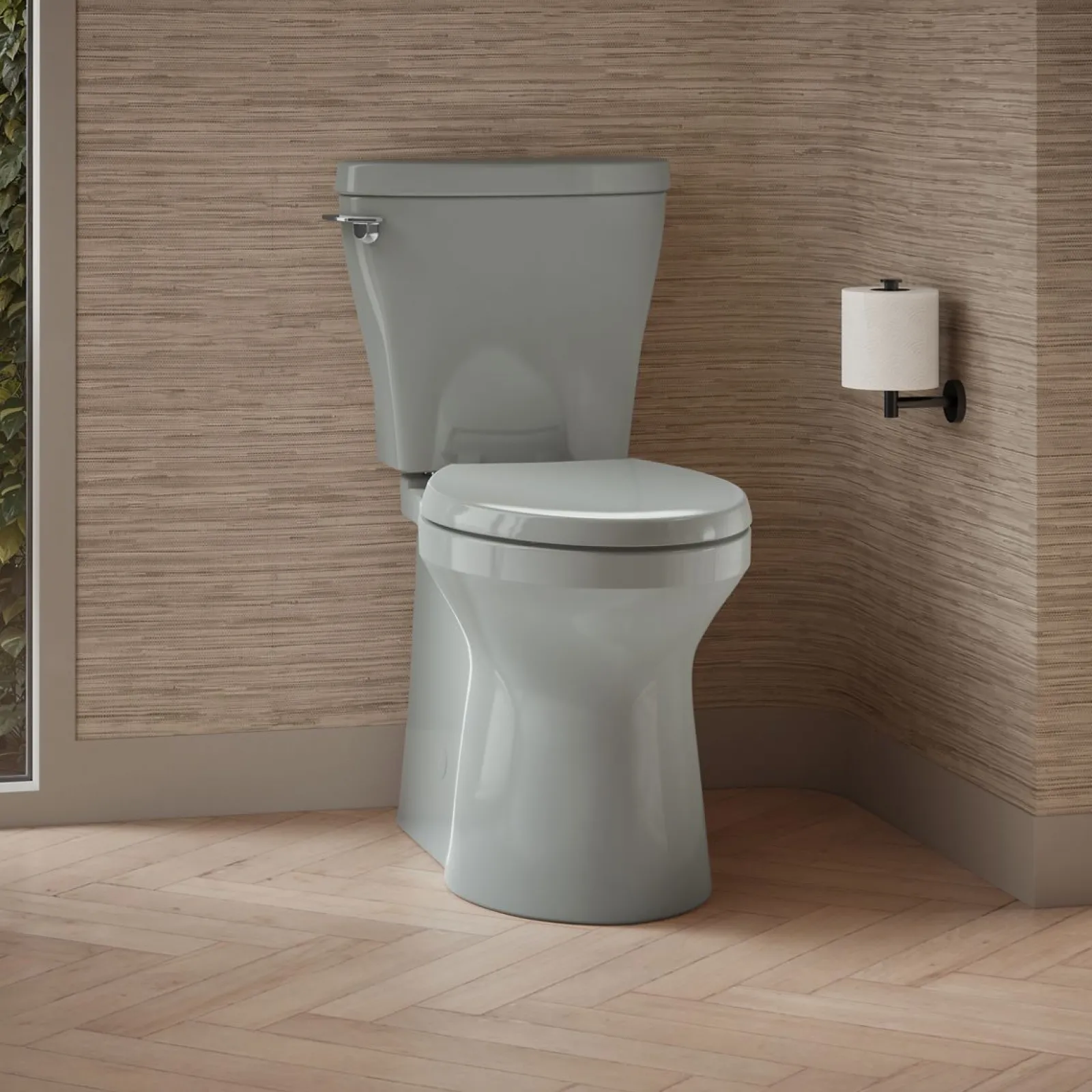 ContinuousClean XT two-piece elongated toilet with skirted trapway, 1.28 gpf^Kohler Outlet