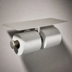 Covered double toilet paper holder^Kohler Hot