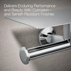 Covered double toilet paper holder^Kohler Hot