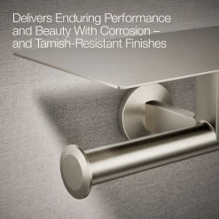 Covered double toilet paper holder^Kohler Hot