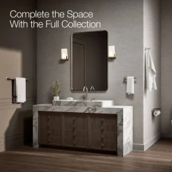 Covered double toilet paper holder^Kohler Hot