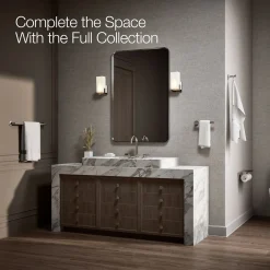 Covered double toilet paper holder^Kohler Hot