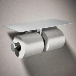Covered double toilet paper holder^Kohler Hot