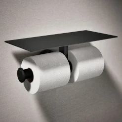 Covered double toilet paper holder^Kohler Hot