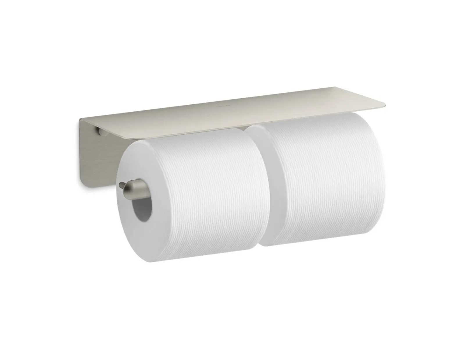 Covered double toilet paper holder^Kohler Hot