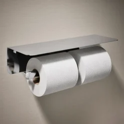 Covered double toilet paper holder^Kohler Hot