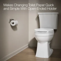 Covered horizontal toilet paper holder^Kohler New