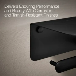 Covered horizontal toilet paper holder^Kohler New