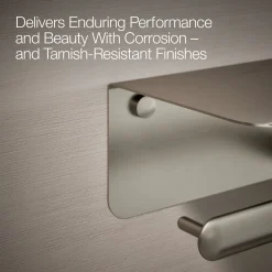 Covered horizontal toilet paper holder^Kohler New