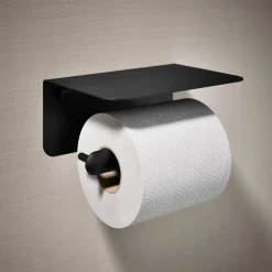 Covered horizontal toilet paper holder^Kohler New