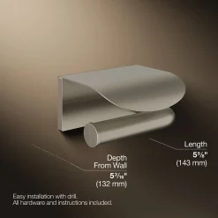 Covered toilet paper holder^Kohler Best
