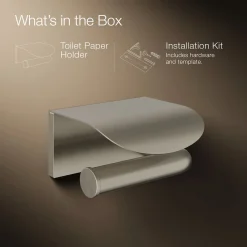 Covered toilet paper holder^Kohler Best