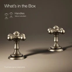 Cross bathroom sink faucet handles^Kohler Outlet
