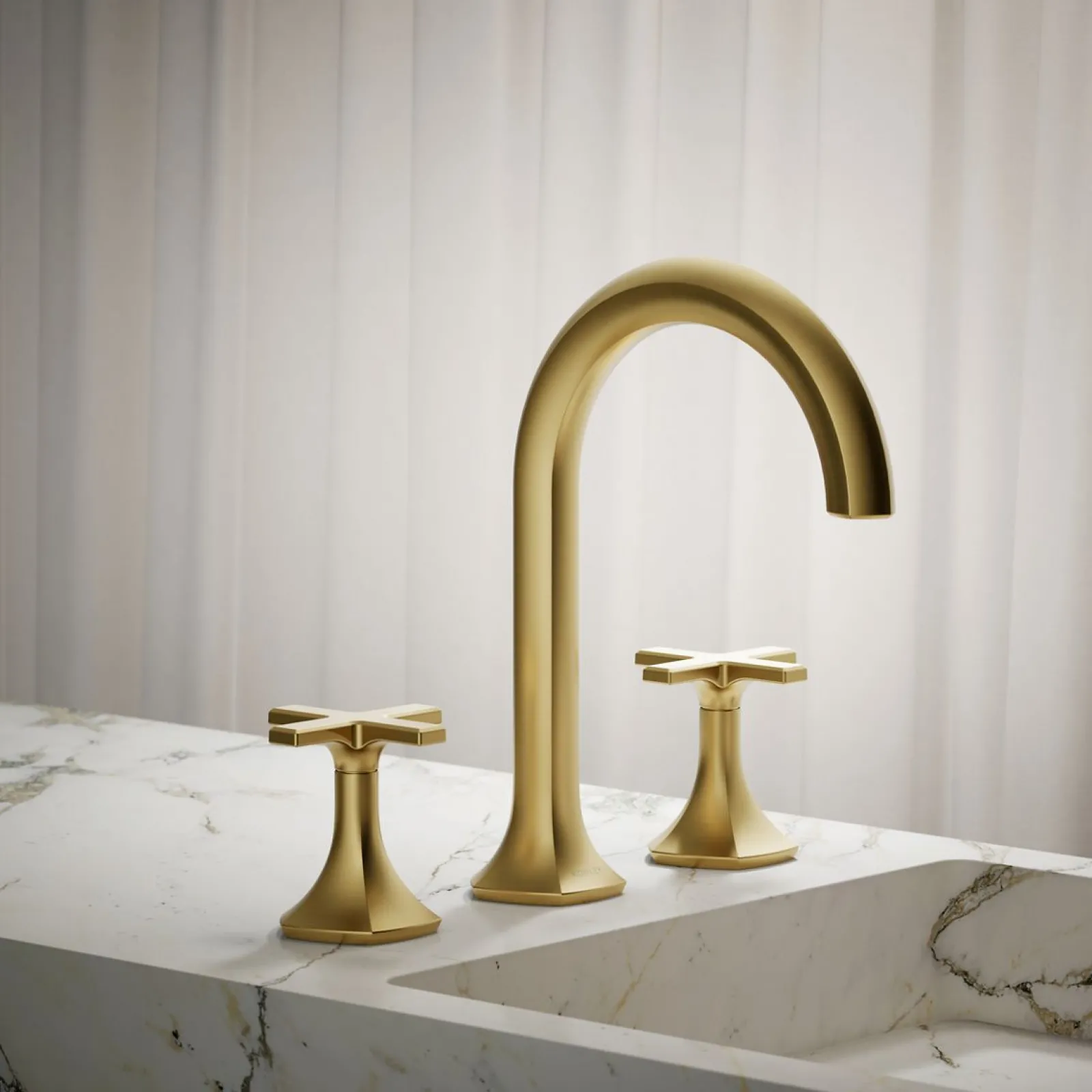 Cross bathroom sink faucet handles^Kohler Online