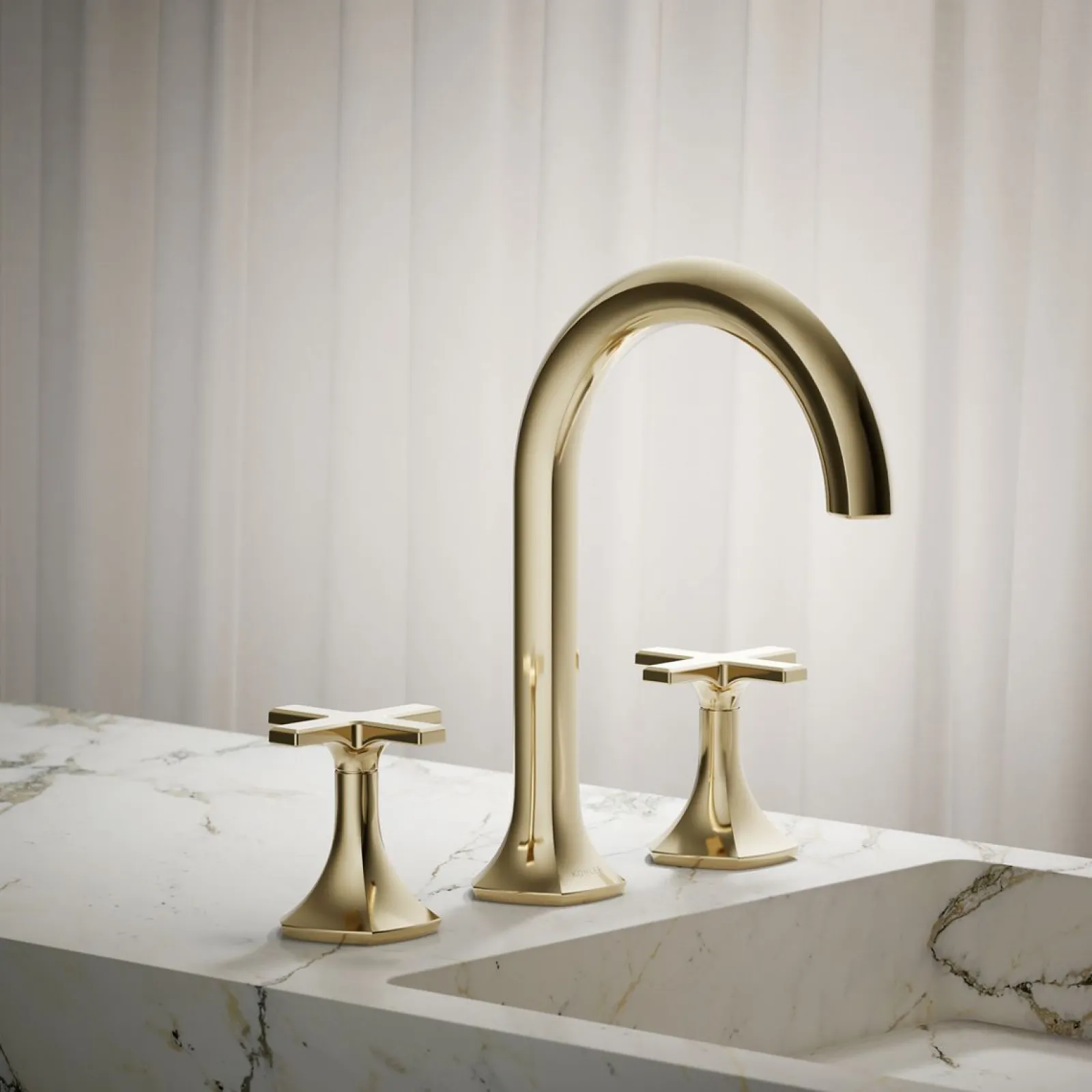 Cross bathroom sink faucet handles^Kohler Online