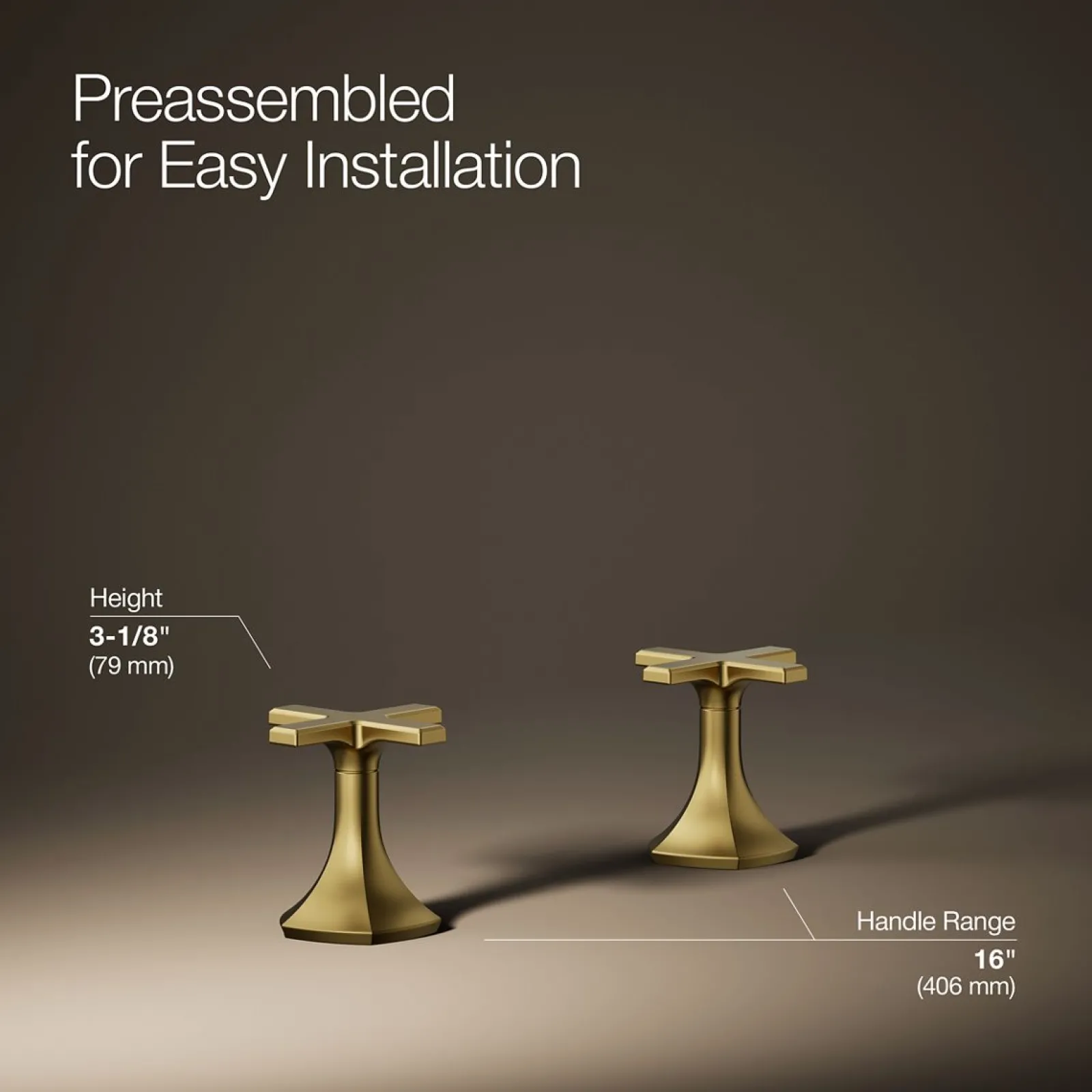 Cross bathroom sink faucet handles^Kohler Online