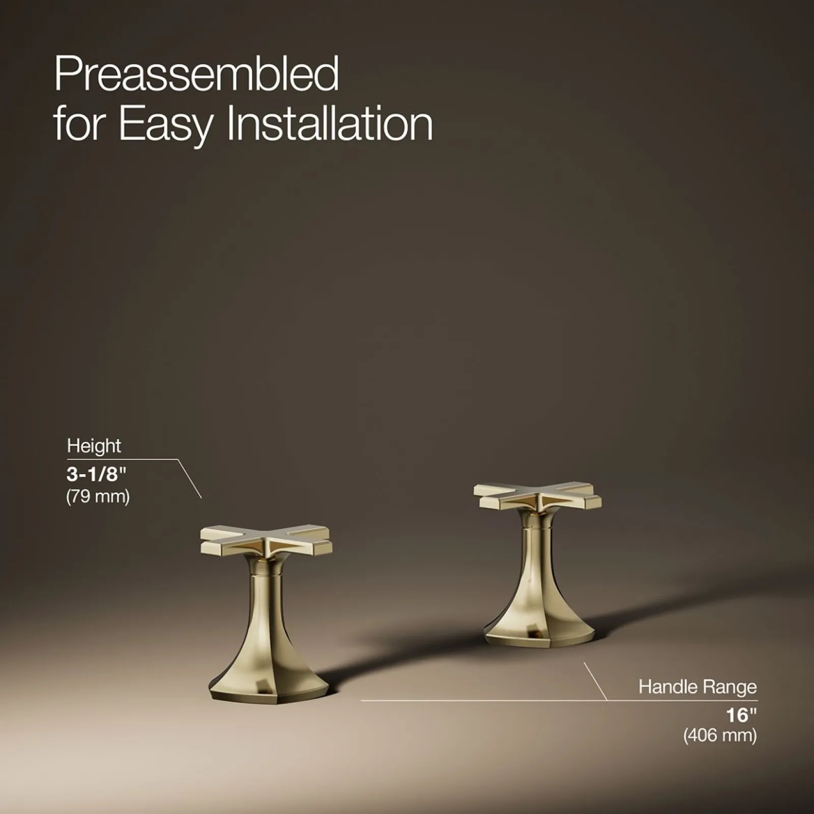 Cross bathroom sink faucet handles^Kohler Online