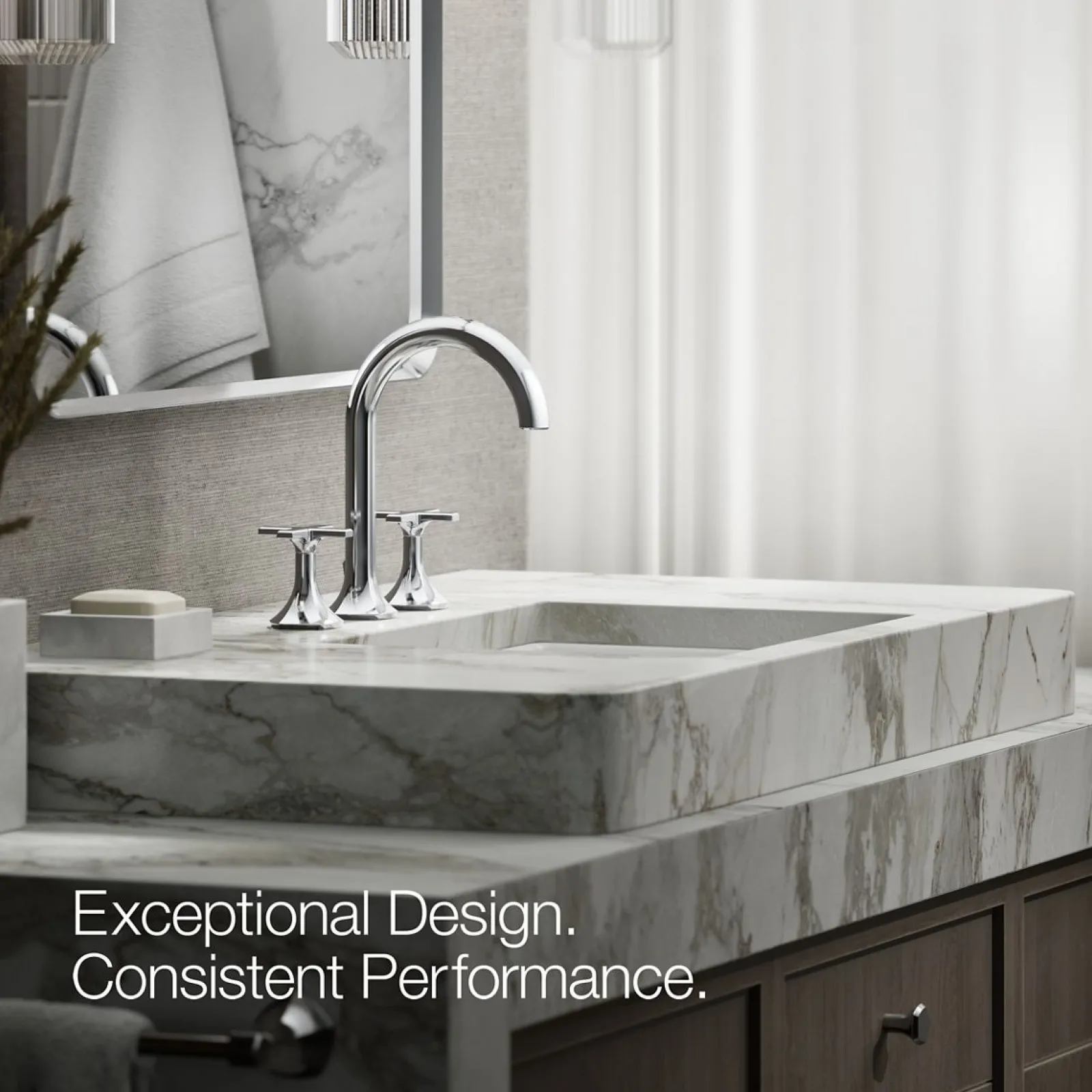 Cross bathroom sink faucet handles^Kohler Online