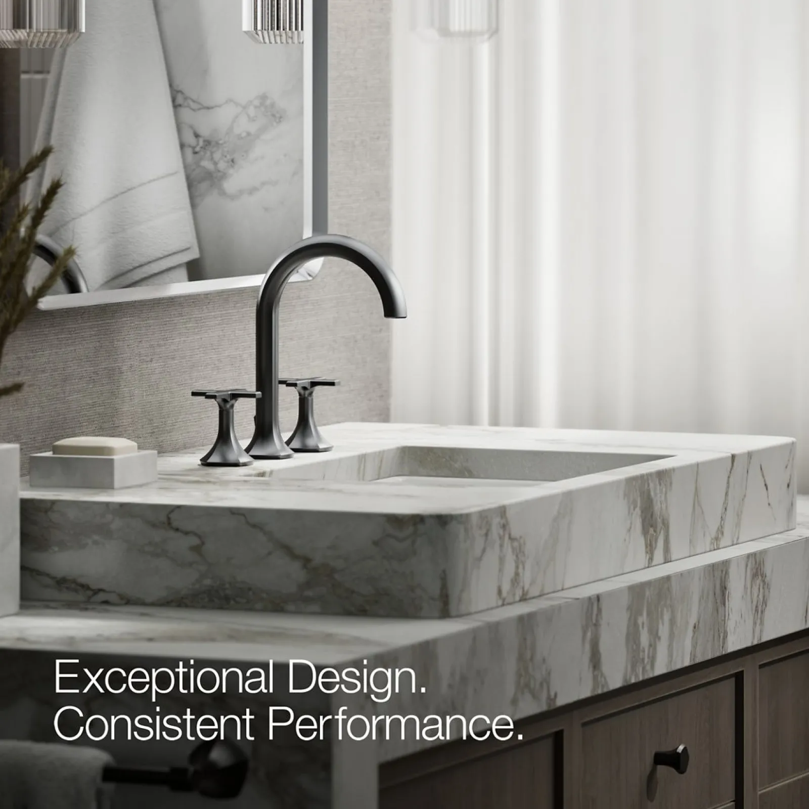 Cross bathroom sink faucet handles^Kohler Online