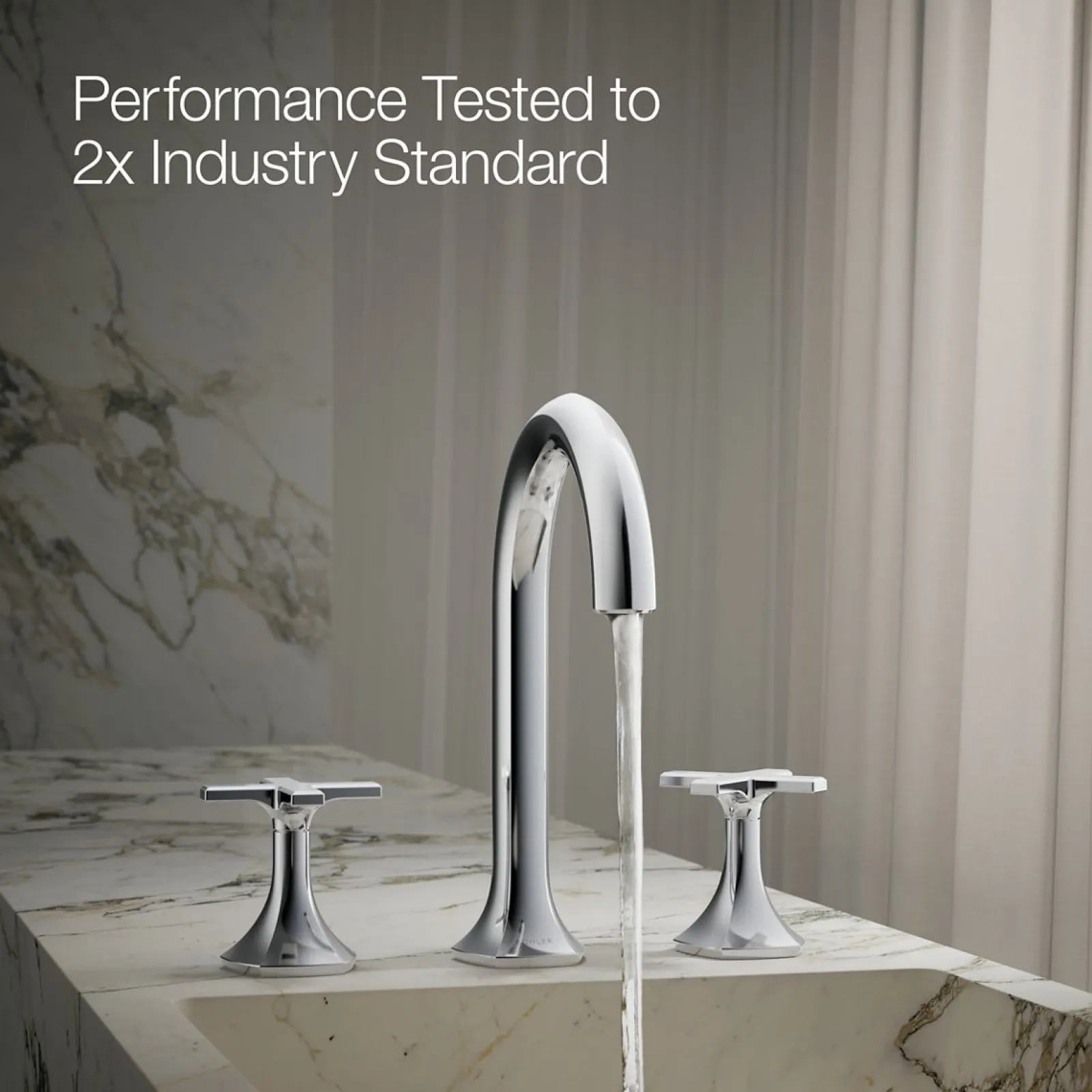 Cross bathroom sink faucet handles^Kohler Online