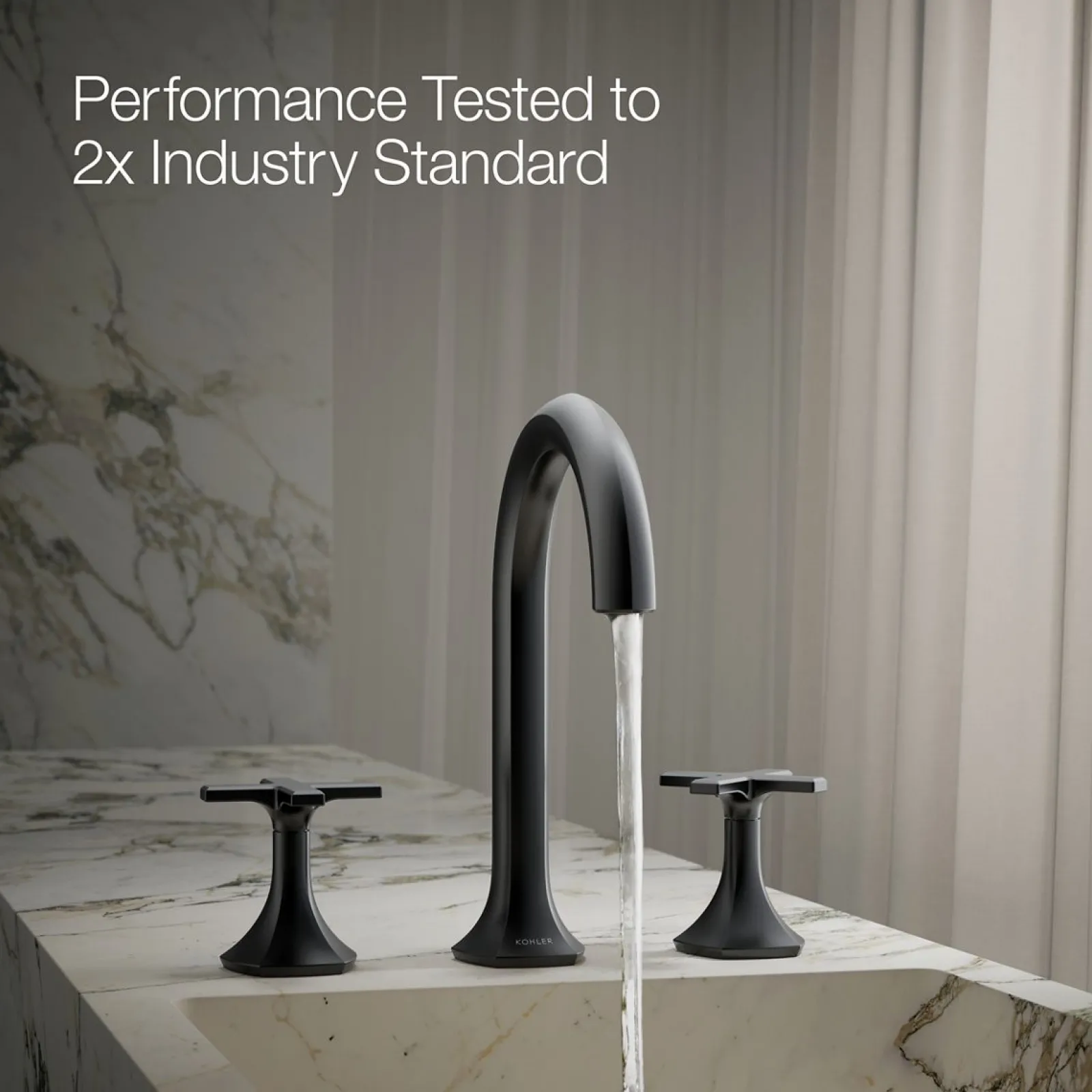 Cross bathroom sink faucet handles^Kohler Online