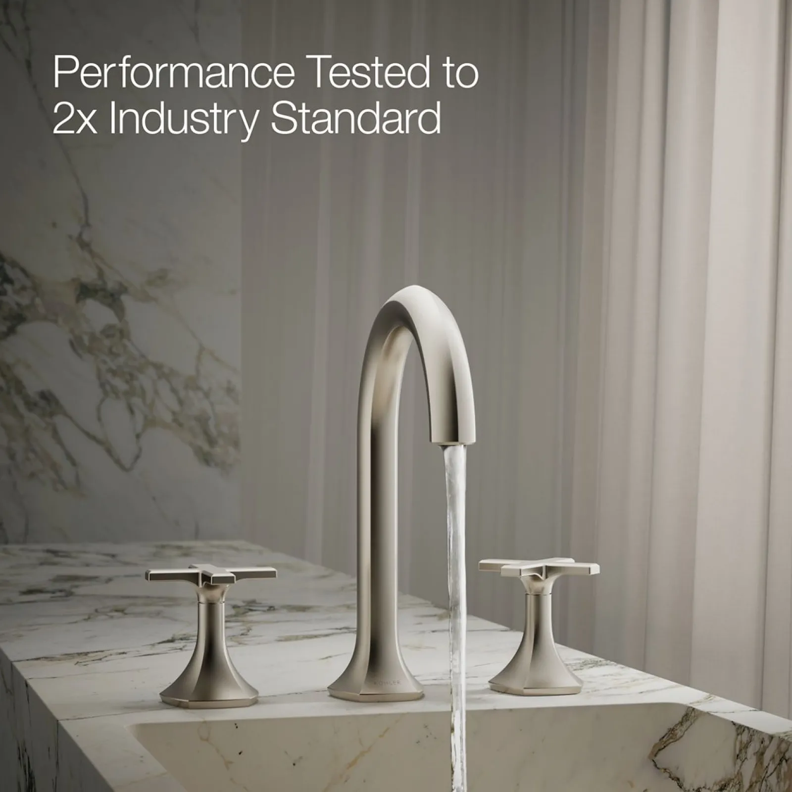 Cross bathroom sink faucet handles^Kohler Online