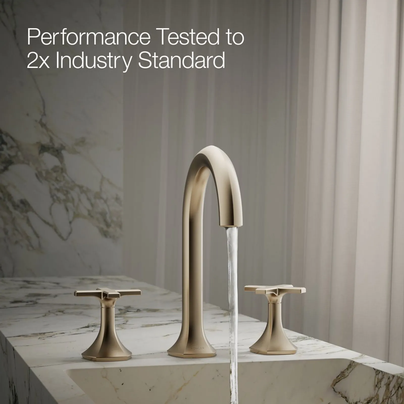 Cross bathroom sink faucet handles^Kohler Online