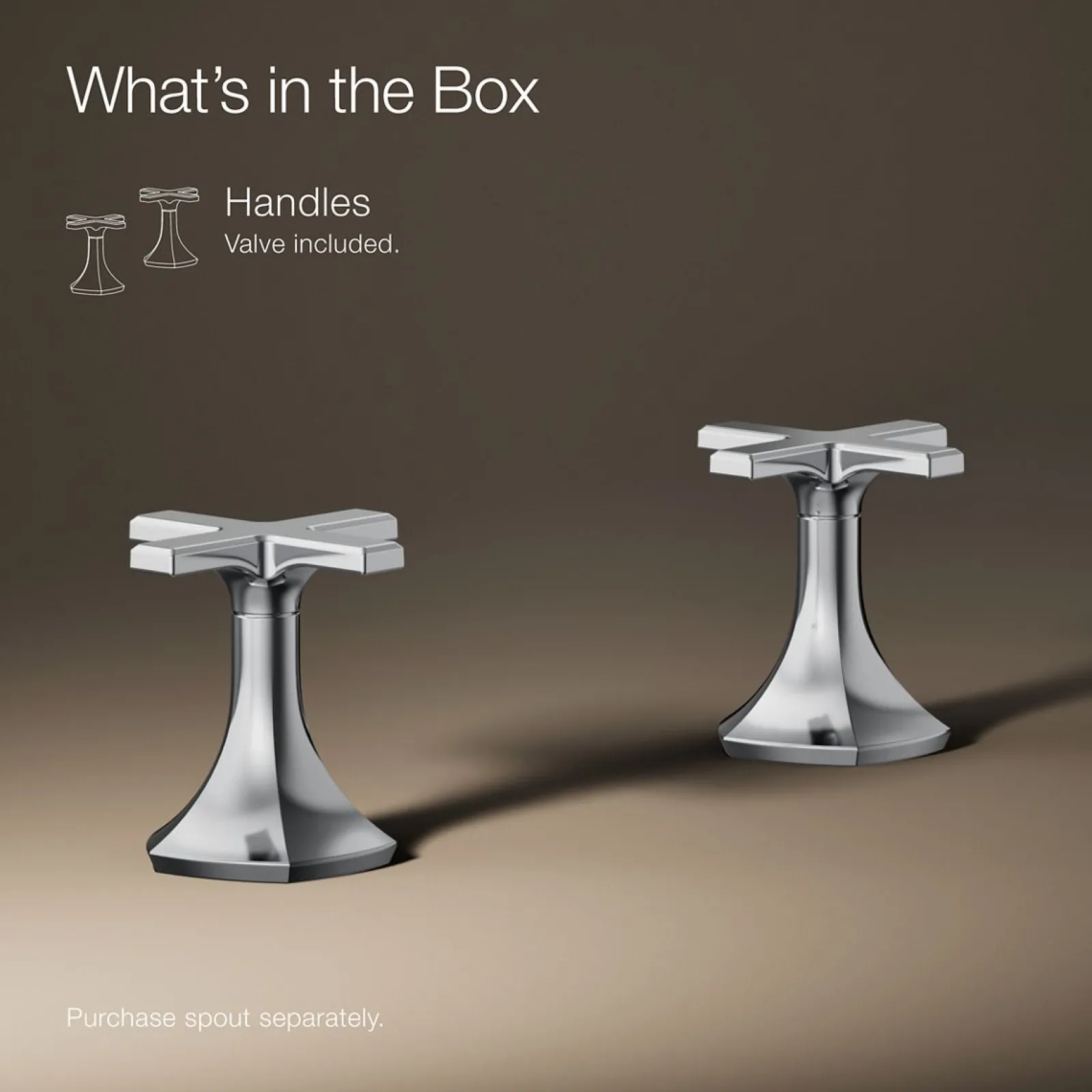 Cross bathroom sink faucet handles^Kohler Online