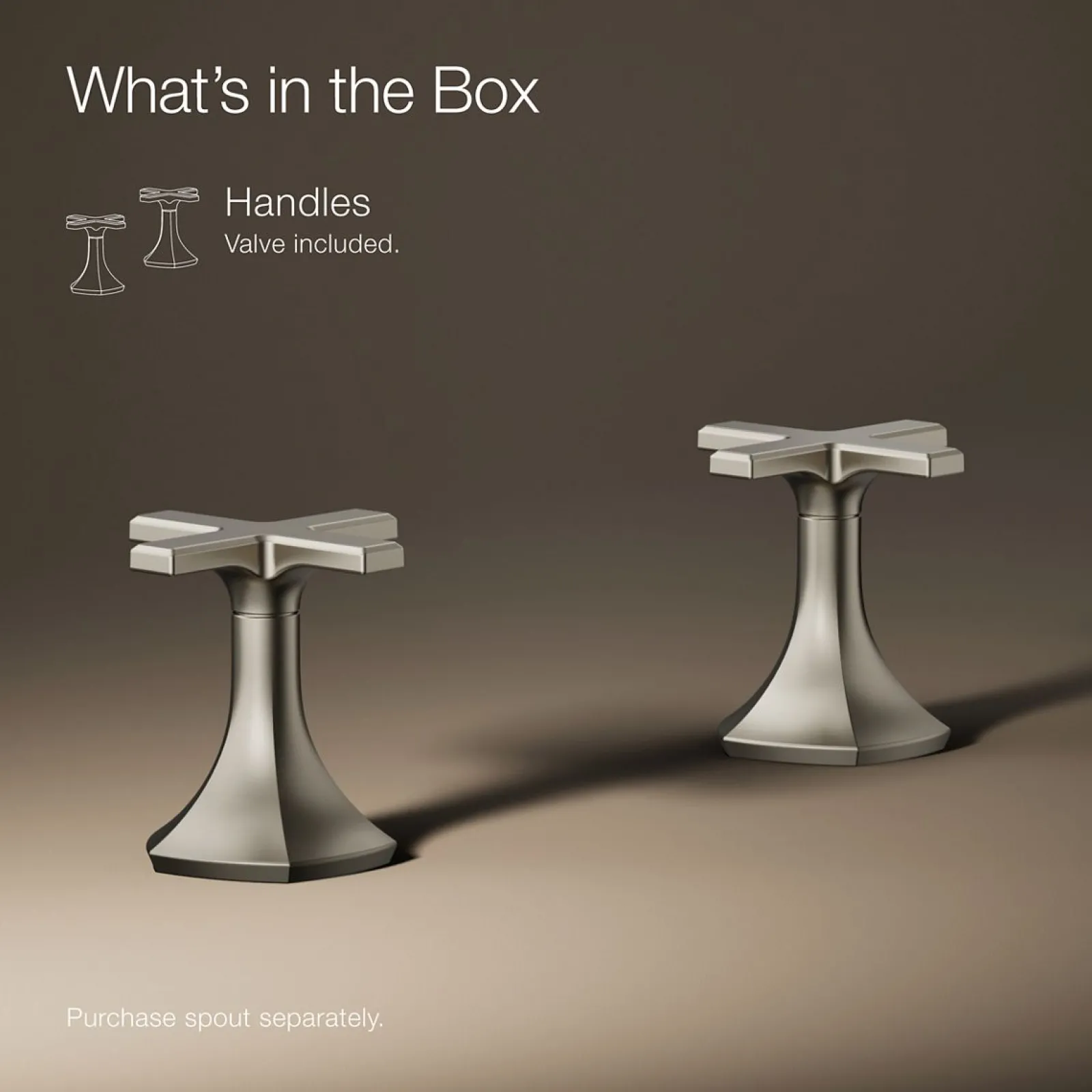 Cross bathroom sink faucet handles^Kohler Online