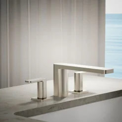 Deck-mount bath faucet^Kohler