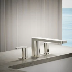 Deck-mount bath faucet^Kohler
