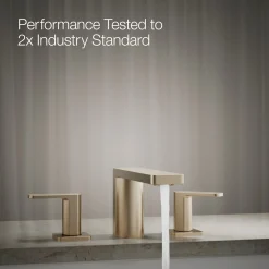 Deck-mount bath faucet^Kohler