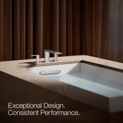 Deck-mount bath faucet^Kohler