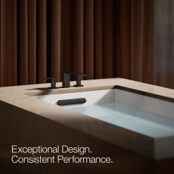 Deck-mount bath faucet^Kohler