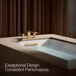 Deck-mount bath faucet^Kohler